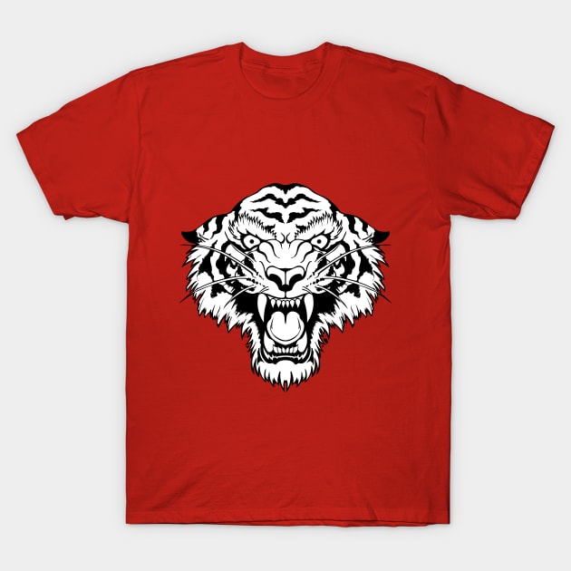 Mad Tiger T-Shirt by Doswork